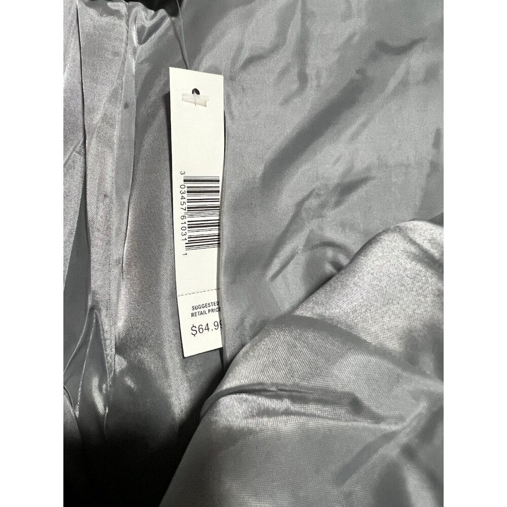 Delf Collection Shorts Mens 46 Gray Linen Drawstrings Pocketed Zip Button Men. - Picture 5 of 10